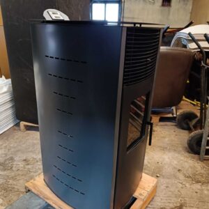 De milkiz 10kw peleltkachel nu ook te koop bij Westenberg verhuur