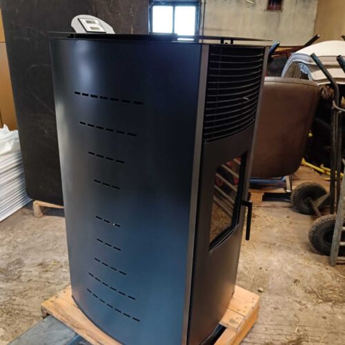 De milkiz 10kw peleltkachel nu ook te koop bij Westenberg verhuur