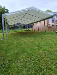 Partytent 5x10m nu te huur bij westenberg verhuur op te halen in Raalte, Overijssel