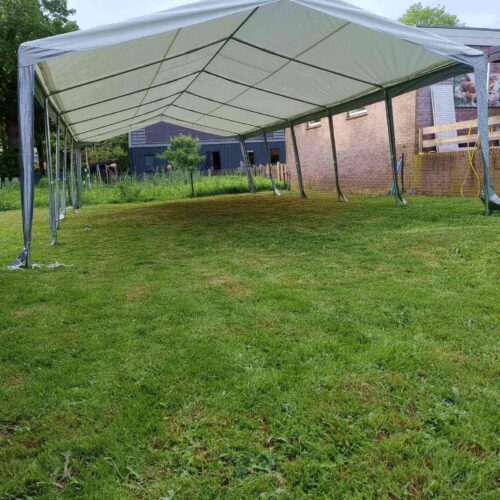 Partytent 5x10m nu te huur bij westenberg verhuur op te halen in Raalte, Overijssel