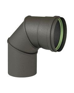 Geemaileerde bocht 90 graden