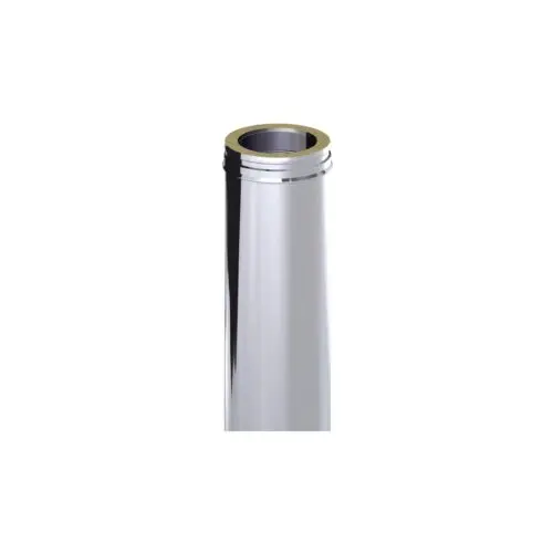 Dinak dubbelwandige RVS buis 94cm 80mm