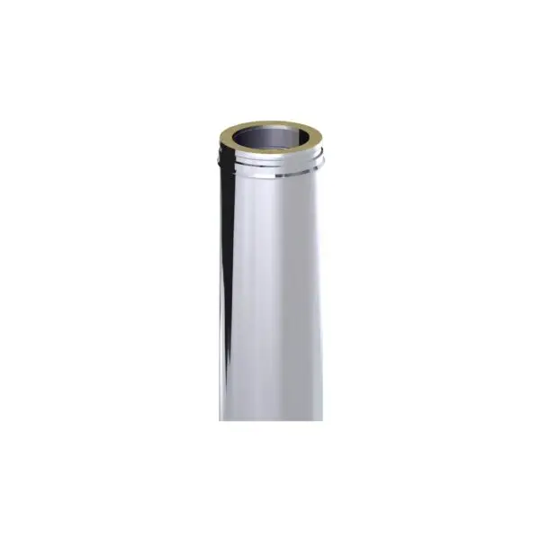 Dinak dubbelwandige RVS buis 94cm 80mm
