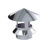 Dinak regenkap RVS 80mm