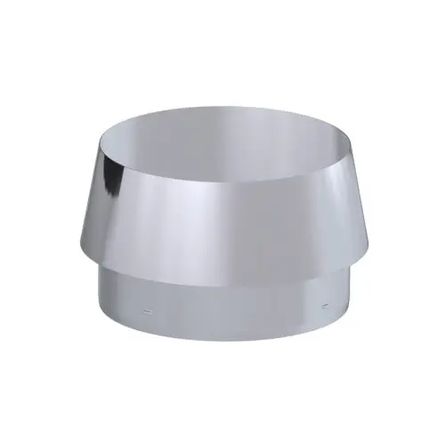 Dinak conisch eindstuk RVS 80mm